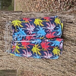 GAP Mens Red and Blue Swim Trunks. Size XL.